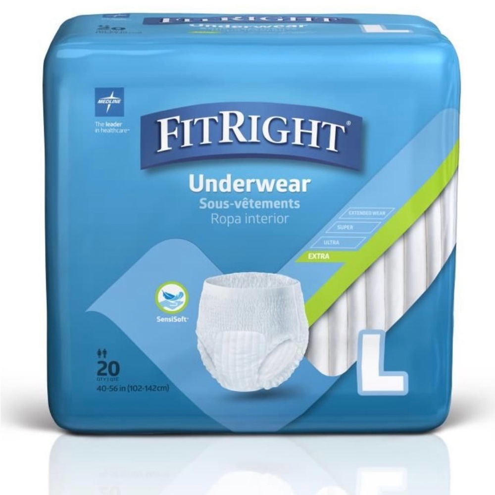 ‘FitRight Extra’: Disposable Underwear 1pk (20 count)